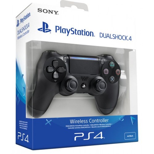 Oriģinālā Sony PlayStation 4 Dualshock 4 V2 Bez Vadu Pults Controller Melna (Jauna)
