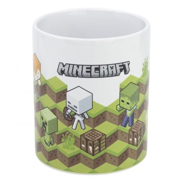 Mug Minecraft TNT Boom 325ml (Jauna)