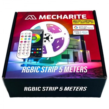 MECHARITE RGBIC Strip 5 Metri Smart Home (Jauna) 