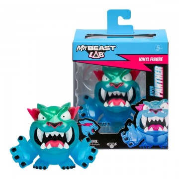 Mr Beast Lab Vinyl Figure Hyper Panther (Jauna)