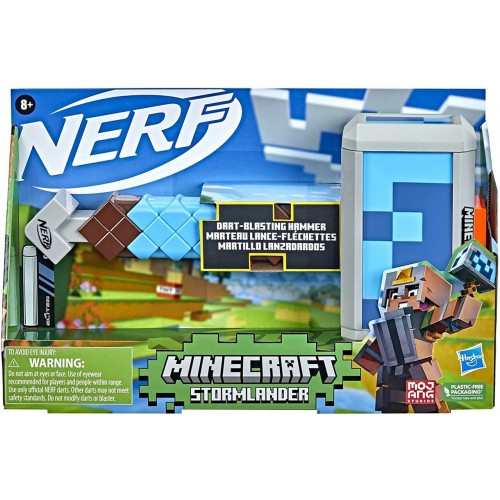NERF Minecraft Stormlander (Jauns)