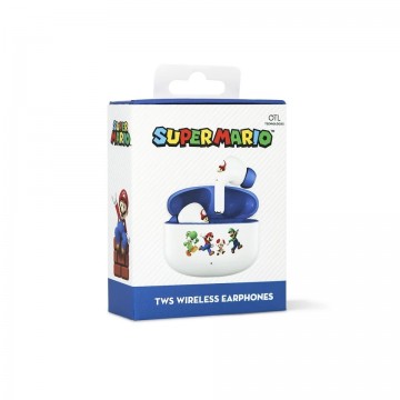 OTL Super Mario Earbuds/Austiņas Core TWS White (Jaunas)