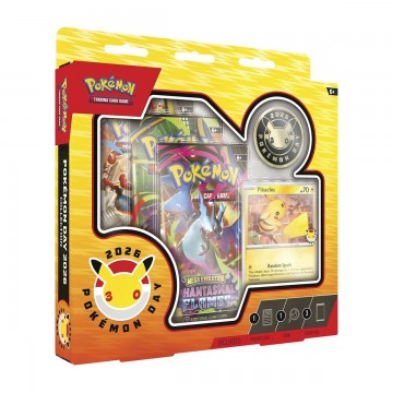 Pikachu Pokemon Day 2026 Collection Box TCG Cards/Kārtis (Jaunas)