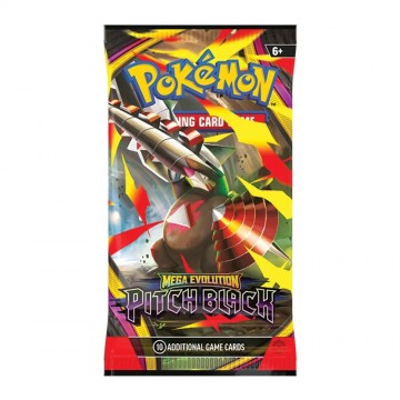 Pokemon Cards/Kārtis TCG Mega Evolution Pitch Black Booster 1paka (Jauna)