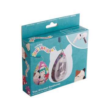 Squishmallows True Wireless Earphones (Jaunas) Squishmallows True Wireless Earphones (Jaunas)