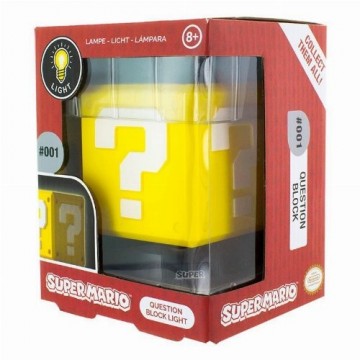 Super Mario Question Block 3D Light/Lampa (Jauna)