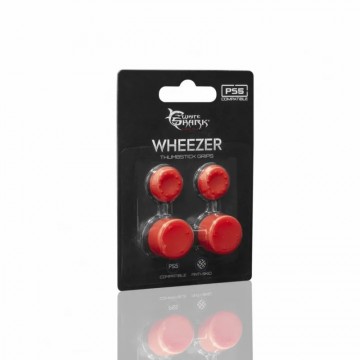 PlayStation 5 Thumb Grips White Shark PS5 Wheezer Red (Jauni)