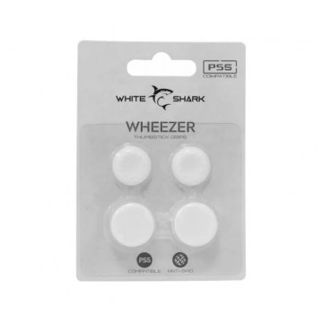 PlayStation 5 Thumb Grips White Shark PS5 Wheezer White (Jauni)