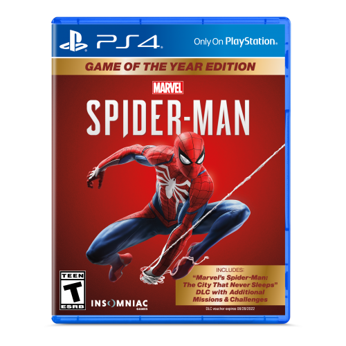 Marvel's Spider Man Game of The Year Edition PlayStation 4 (Jauna)