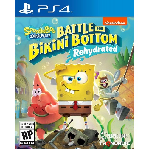 SpongeBob SquarePants Battle for Bikini Bottom Rehydrated PlayStation 4 (Jauna)