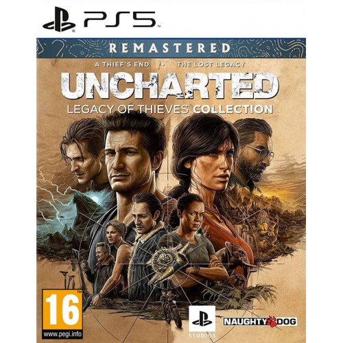 Uncharted Legacy of Thieves Collection Remastered PS5 (Jauna)