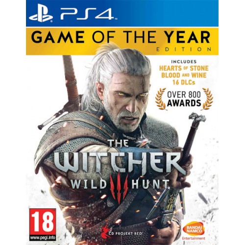 The Witcher 3 Wild Hunt Game of The Year Edition PlayStation 4 (Jauna)
