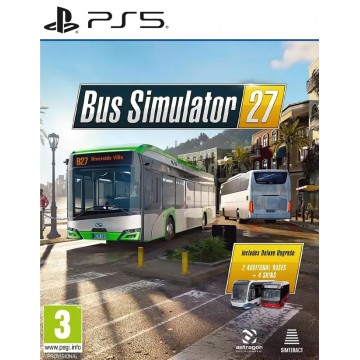 Bus Simulator 27 (Includes Deluxe Upgrade Pack) Rezervē Jau Tagad PlayStation 5 (Jauna)
