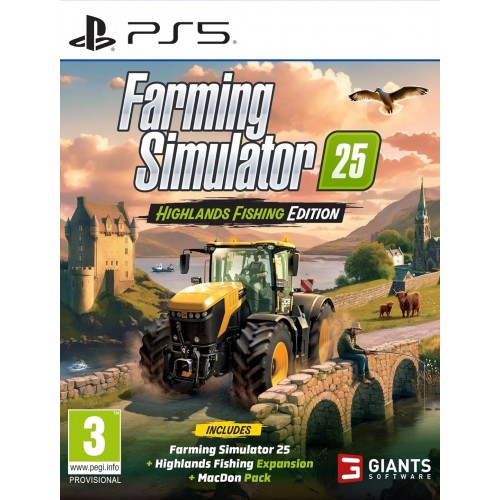 Farming Simulator 25 Highlands Fishing Edition PlayStation 5 Rezervē Jau Tagad (Jauna)