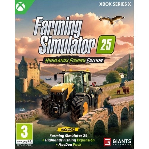 Farming Simulator 25 Highlands Fishing Edition Xbox Series X Rezervē Jau Tagad (Jauna)
