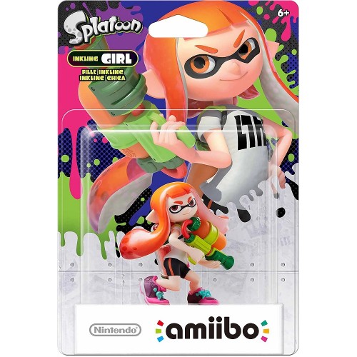 Amiibo Inkling Girl Splatoon Series (Jauns)