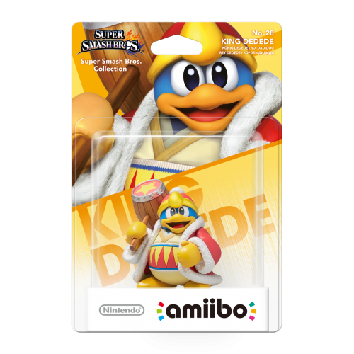 Amiibo Super Smash Bros Collection King Dedede No. 28 (Jauna)