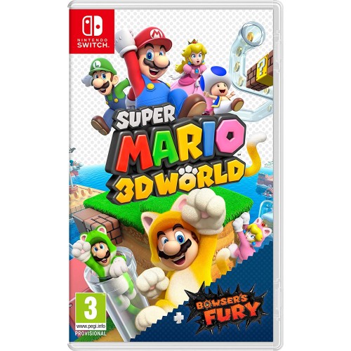 Super Mario 3D World + Bowser's Fury Nintendo Switch (Jauna)