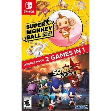 Sonic Forces + Super Monkey Ball Banana Blitz HD Nintendo Switch (Lietota)