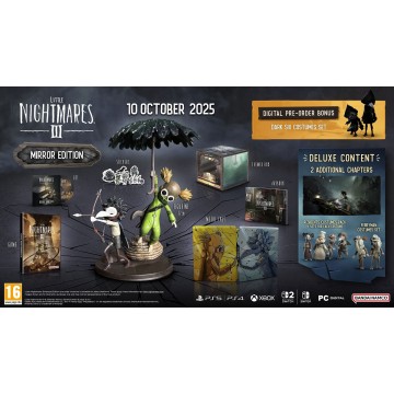 Little Nightmares III (3) Mirror Edition Xbox Series X/Xbox One Viegli Bojāts Iepakojums (Jauna) Little Nightmares III (3) Mirror Edition Xbox Series X/Xbox One Viegli Bojāts Iepakojums (Jauna)