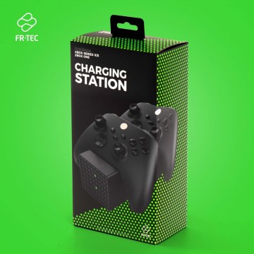 Xbox Series S/X Charging Station and Batteries FR-TEC (Jauna)